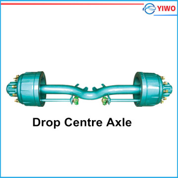 Truck drop centre axles