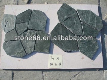 Slate Tile ocean green stone