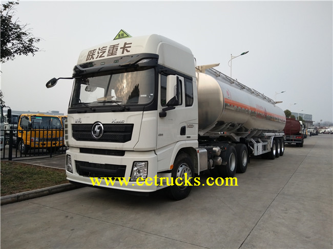 Aluminum Alloy Gasoline Tanker Trailers