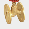 Brass flange stop valve