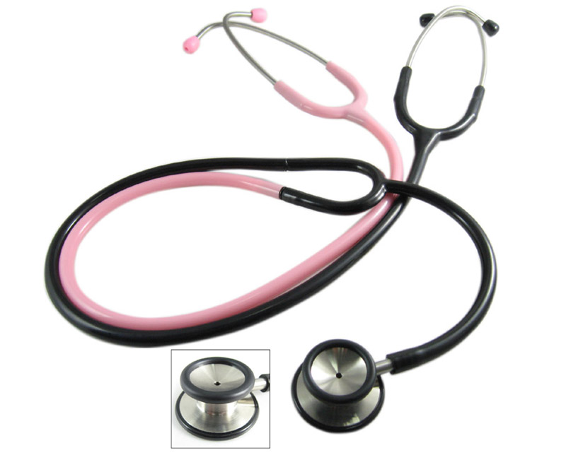 dual-head stethoscope for teaching use