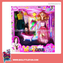 11 inch solid doll toy little girl love doll