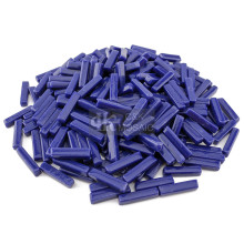 Dark Blue Small Rectangle Glass Mosaic