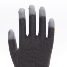 Cotton PU Labor Gloves with CE EN388