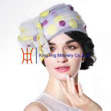 Lady / Women / Girls Summer Hat From Organza Material