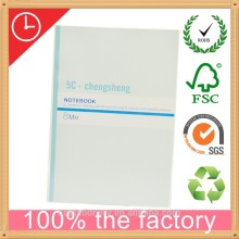 Factory manufacture school exercise books