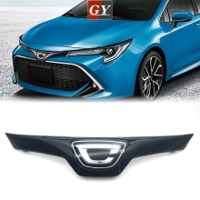 ABS JDM C Badge Black Emblem Grill Mesh Kit for Toyota Corolla Sport/E210/Auris/NRE210