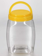 plastic honey jar
