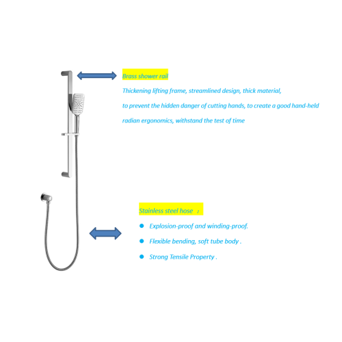 Brausestangenset &amp; ABS Handbrause