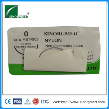 Non-absorbable Sutures Nylon Black Monofilament