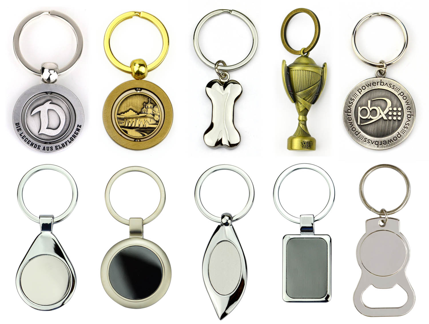 Cheap gift items bulk black leather custom hotel promotional key holder keyring keychain with logo