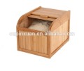 venda por atacado balde de arroz caixa de armazenamento de arroz de madeira