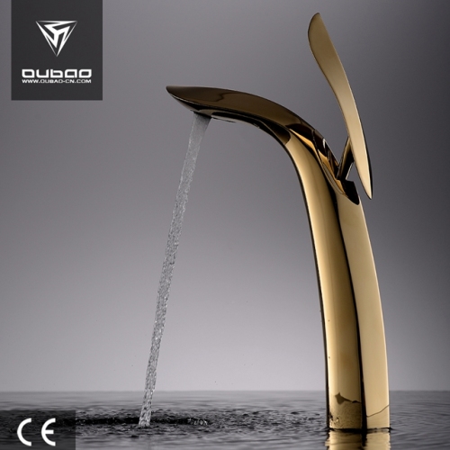 Torneira De Pia Do Banheiro Deck Decked Mounted Brass Faucet