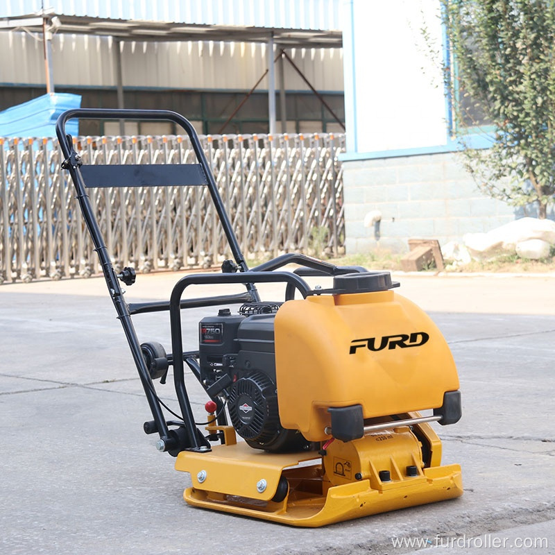 Hand Push Forward Gasoline Vibrating Plate Compactor Impact Tamper Machine FPB-20