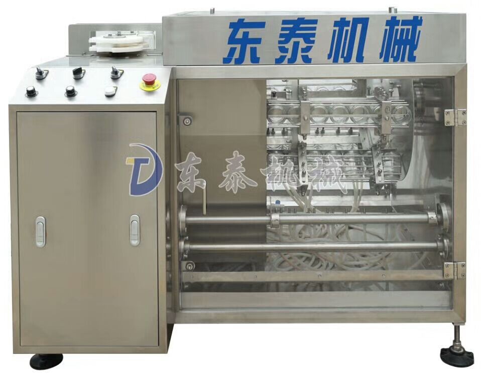 Automatic sauce glass bottle washing machine