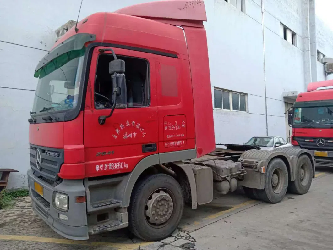 Fairly Used Mercedes Benz Heavy Duty Cargo Trailer Head Truck Actros 2641 Truck Tractor for Sales