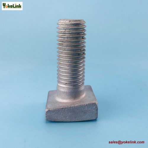 3/4 Square Askew Head Bolt with wedge-shaped head