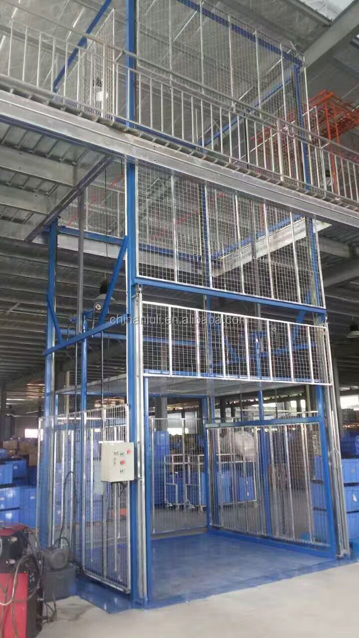 Scissor Lift Table for cargo lifting from the ground to second floor can be customized