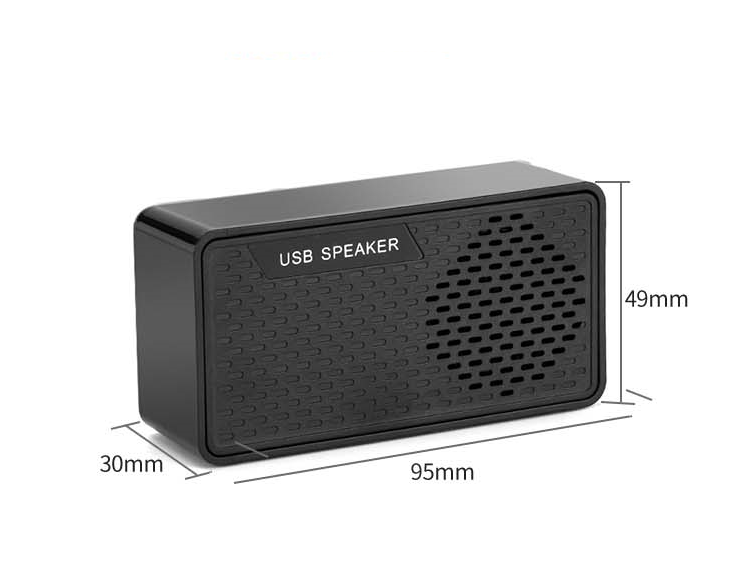 Mini apik banget USB cilik Speaker komputer Notebook PC