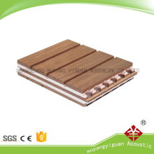 grooved acoustic panel