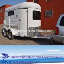 horse slant loading trailer