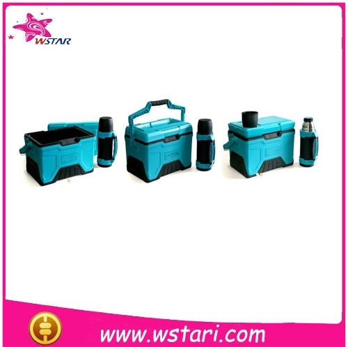 Portable 8L Insulation Plastic Material Cooler Box