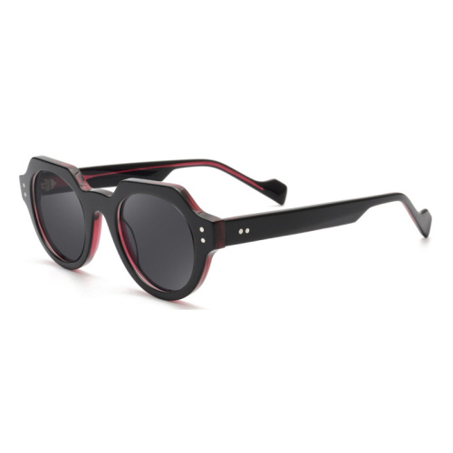 Acetate Sunglasses Frames Two Color Acetate Sunglasses Supplier