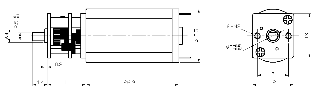 12 volt dc motor specification