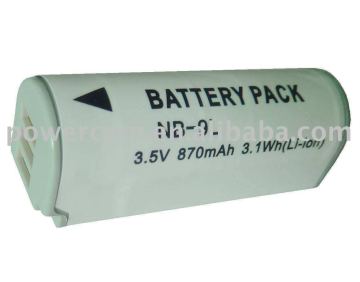 For camera battery 9L