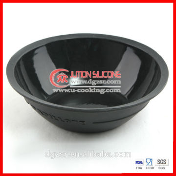 FDA& LFGB foldable silicone bowl for kitchenware,collapsing silicone microwave bowl