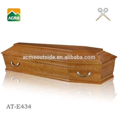 mahogany solid wood casket