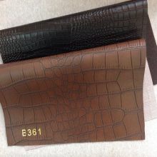 crocodile pvc synthetic leather fabric for bags --HX166