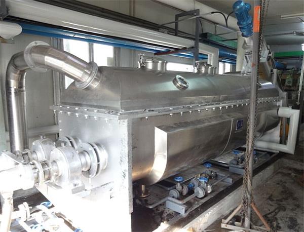 Large Drying Capacity Industril Sludge Paddle Drying Machine