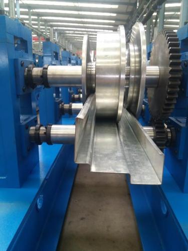 Metal door frame machine