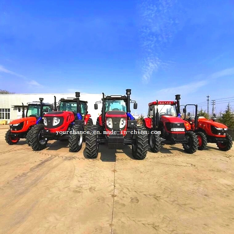 China Factory Manufacturer Sell Dq1804 180HP 4X4 4WD Heavy Duty Big Agriculture Wheel Farm Tractor with ISO Ce Certificate