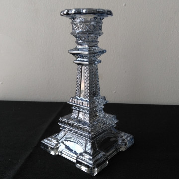 Eiffel Tower Taper Candle Holder Square Base