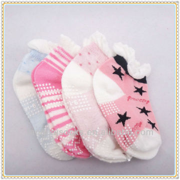 Cotton anti-slip Infant Baby Lace Socks