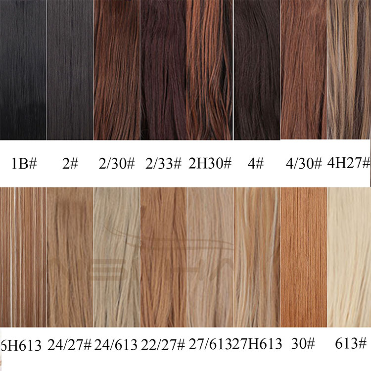 Aisi Hair 8 Pcs 18 Clips Long Wavy Full Head High Temperature Multicolor Clip In Hair Extensions Synthetic Hair Extensions