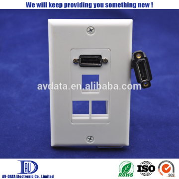 1-piece Type decorative wall switch plates 1 gang and aluminum wall plates