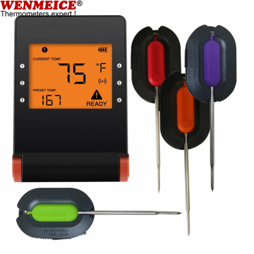 Bbq Meat Bluetooth Remote Cooking Thermometer