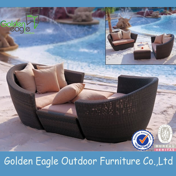 Proġett tal-lukanda fil-Outdoor Garden Lounge Set Sofa