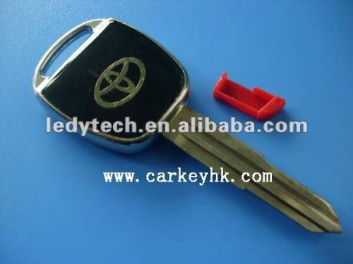 Top quality Toyota transponder key shell key case key cover with right blade