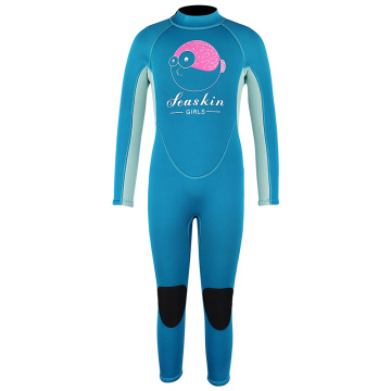 Seaskin 2 มม. Super Stretch Neoprene Children Full Suit