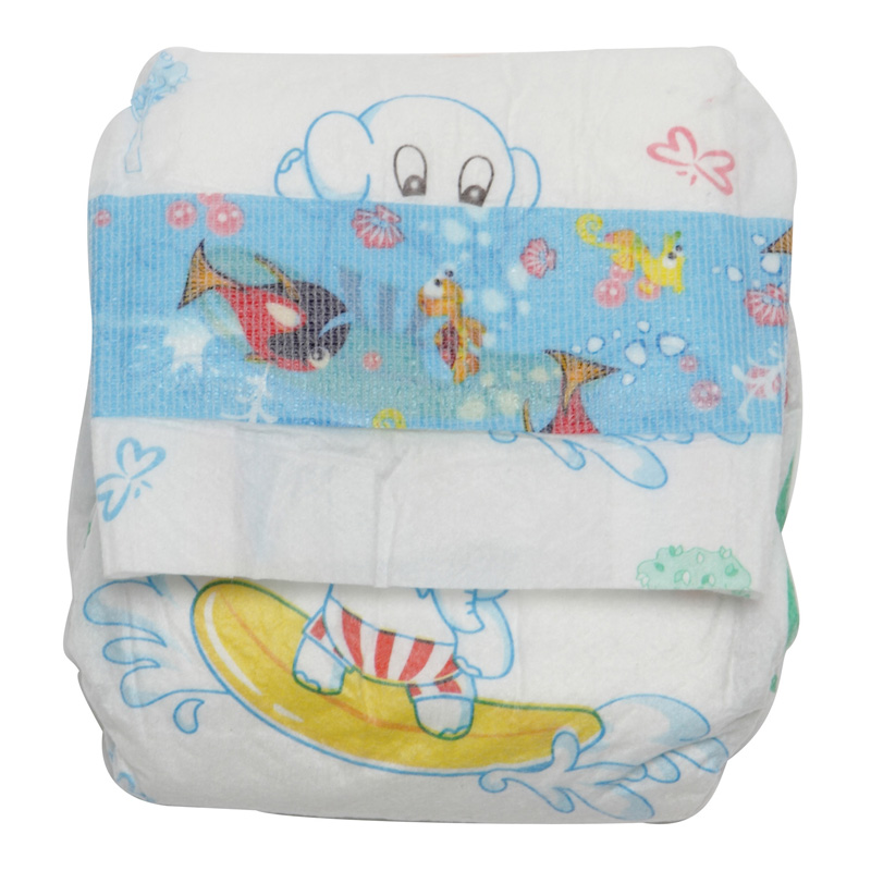 OEM disposable infant cotton breathable nappies happy baby diapers africa market