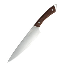 8 بوصة شيف سكين مع مقبض خشبي