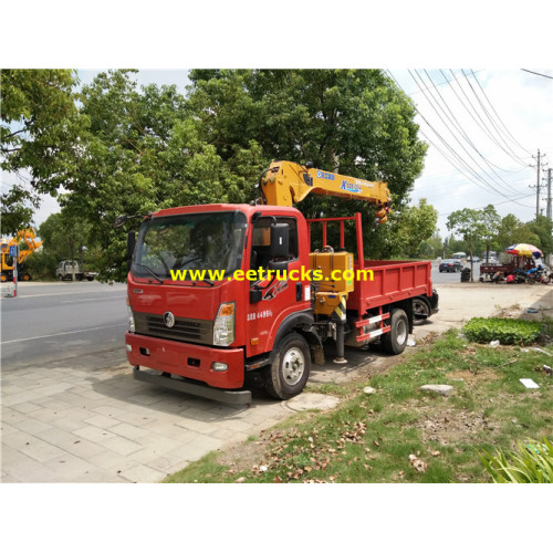 5ton Ba cánh tay XCMG Xe tải cần cẩu