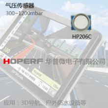 High Precision Barometer and Altimeter Sensor