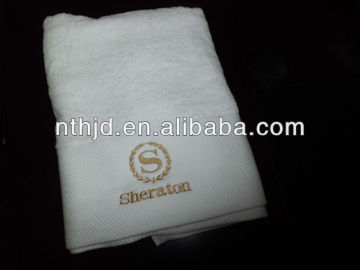 Hilton hotel towel