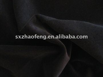 cotton upholstery velvet fabric with flame retardant