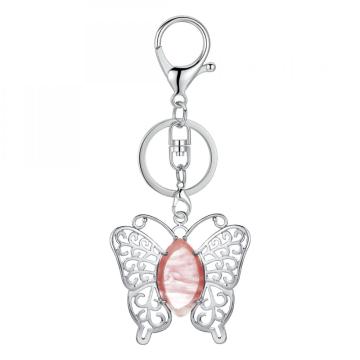 Butterfly Crystal Keychains For Women Girls Cute Animal Fashion Keyring